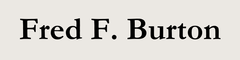 Fred F. Burton Logo